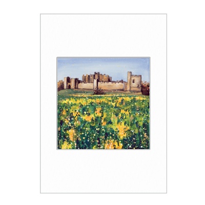 Alnwick Castle Mini Print A4